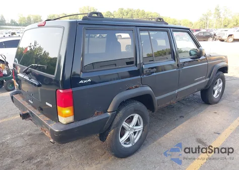 2000 Jeep Cherokee Sport из США, поврежденный, VIN 1J4FF48S1YL264242